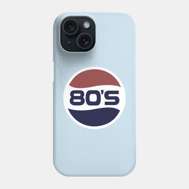 Retro logo for nostalgic 70s and 80s style Phone Case by DaveLeonardo