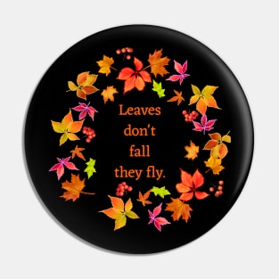 Fall leaves Pin