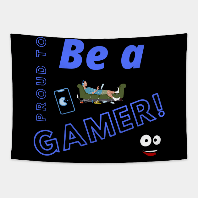 Gamer Proud! Tapestry by CelticHenDesigns