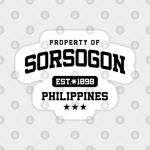 Sorsogon - Property of the Philippines Shirt Magnet by pinoytee