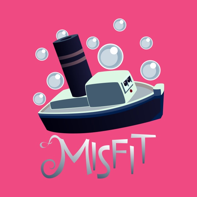 Misfit - A Boat not Afloat by JPenfieldDesigns