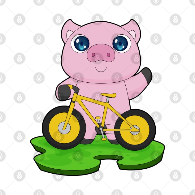 Pig Bicycle by Markus Schnabel