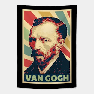 Vincent Van Gogh Vintage Colors Tapestry