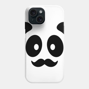 Panda Mustache Bambu Brand Movember Phone Case