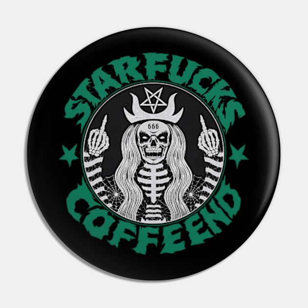 Starfucks Pin by Parody Merch