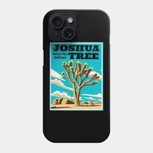 Joshua Tree National Park Outdoor Vintage Phone Case by MarkusShirts