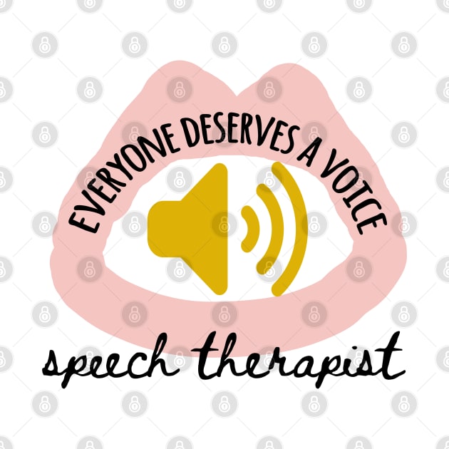 Everyone deserves a voice speech therapist by 4wardlabel