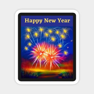 Happy New Year Magnet