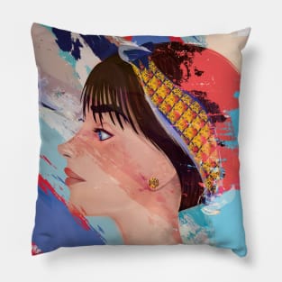 Strong and Beautiful Lady Pillow