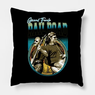 Inside Looking Out Revival Iconic Funk Railroad Nostalgia Fashion Pillow