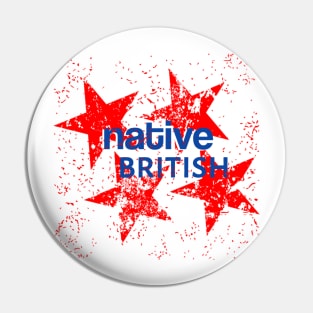 Native British Pin