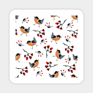 Bird Pattern Magnet