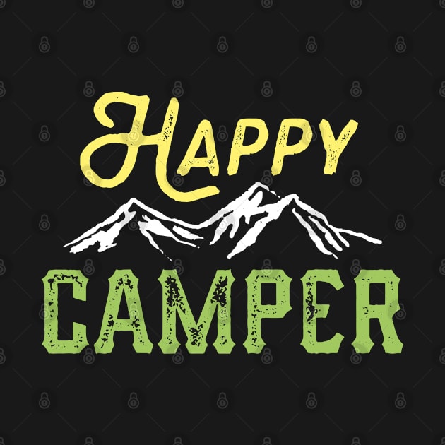 Happy Camper by VectorPlanet