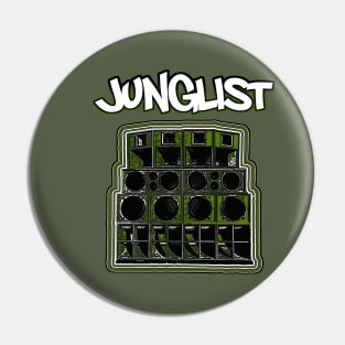 Junglist-Soundsystem-Green Pin