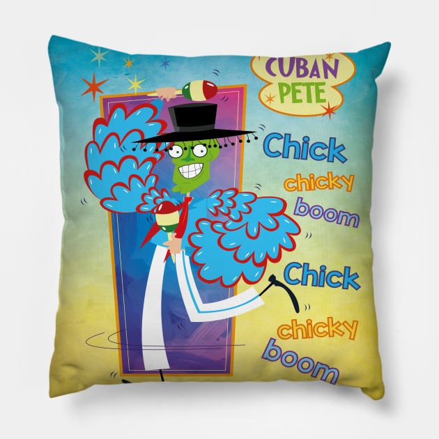 Cuban pete Pillow by matteo75