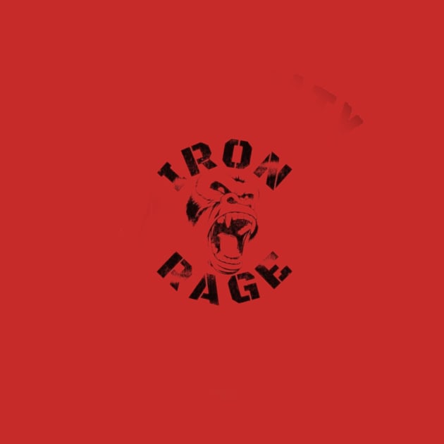 IRON RAGE GORILLA by alpphadesignart