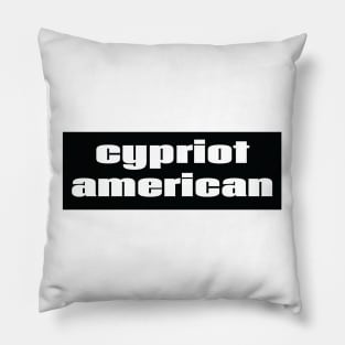 Cypriot American Pillow
