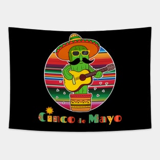 Cinco De Mayo Cactus Tapestry