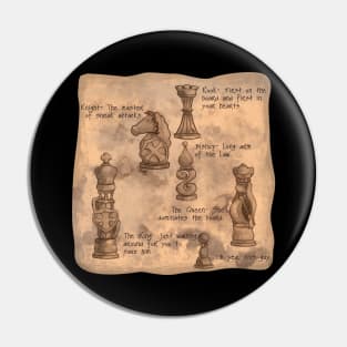 Fantasy Chessmen Pin