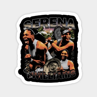 Serena Williams Retro Magnet