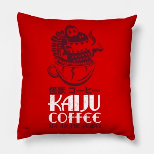 Kaiju Coffee Pillow