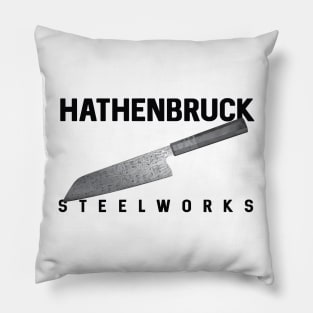 Hathenbruck Steelworks Damascus Bunka Pillow