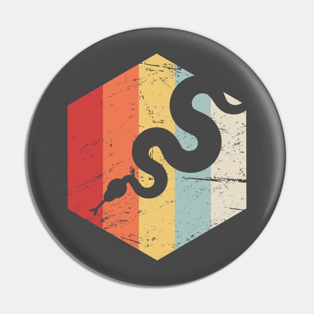 Retro Vintage Snake Pin by MeatMan