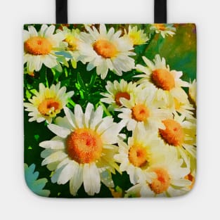 Daisies Watercolor Tote