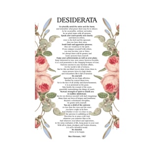 Desiderata Max Ehrmann 1927 Things to be desired T-Shirt