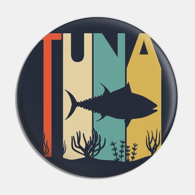 Vintage Tuna Fish Gift Pin by GWENT