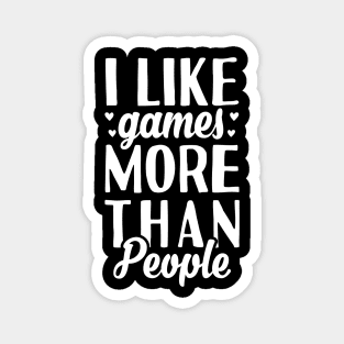 I Like Games Magnet