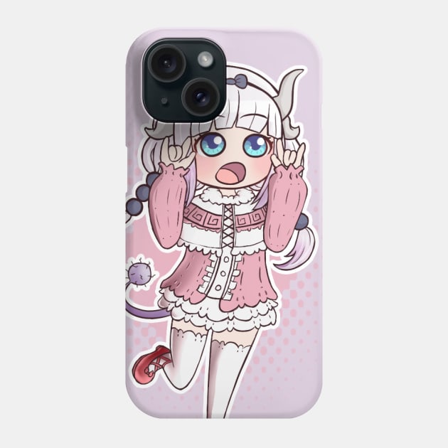 Kanna Kamui - Nico nico nii! Phone Case by Miss_Akane