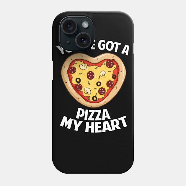 You ve got a Pizza My Heart Phone Case by Digifestas