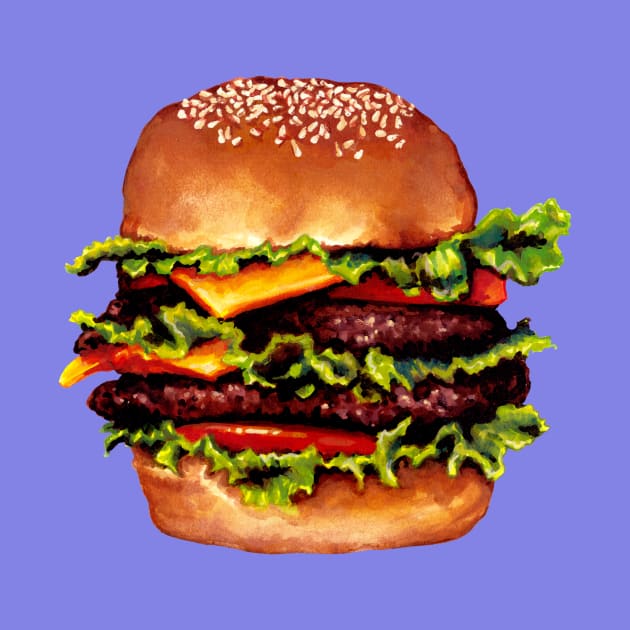 Double Cheeseburger by KellyGilleran