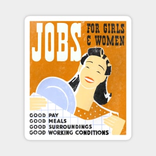 Retro Housewife Magnet