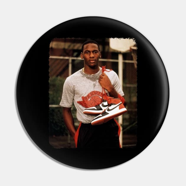 Michael Jordan - Vintage Pin by GoodMan999