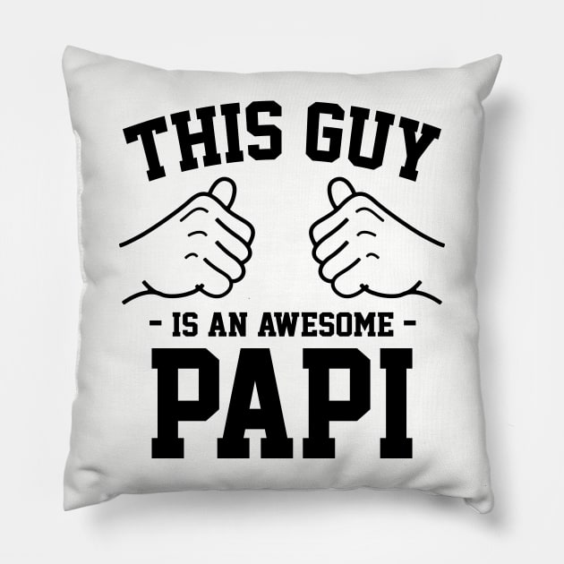 This guy is an awesome papi Pillow by Lazarino