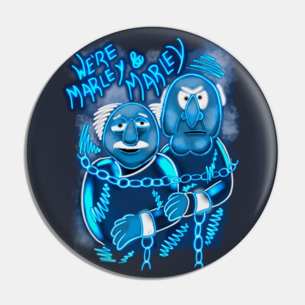 Muppet Christmas Carol We’re Marley & Marley Pin by Jamie Collins