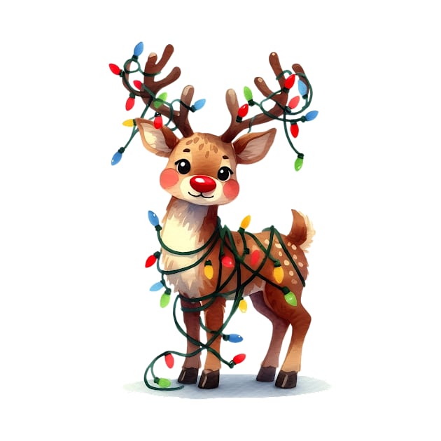 Festive Reindeer 2.0 by The Maple Latte Shop