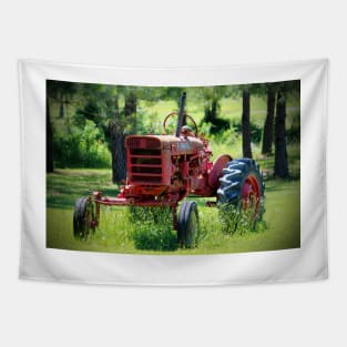 McCormick Farmall Tractor Tapestry