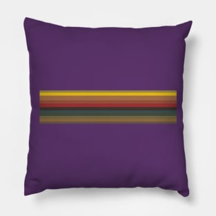 13th Doctor Stripes Pillow