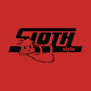 SLOTH STYLE BLACK T-Shirt