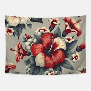 Hibiscus Tapestry