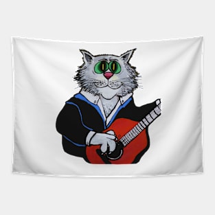 FURBALL  BLUES Tapestry