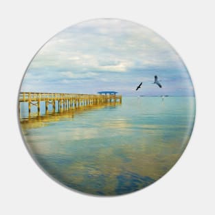 Florida Harbor Pier at Dusk Pin