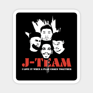 The J-Team Magnet