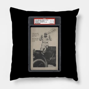 1910 Brush Detroit Tigers Postcards - HUGHIE JENNINGS Pillow