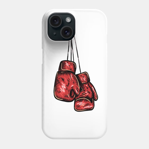 boxing gloves Phone Case by Razym