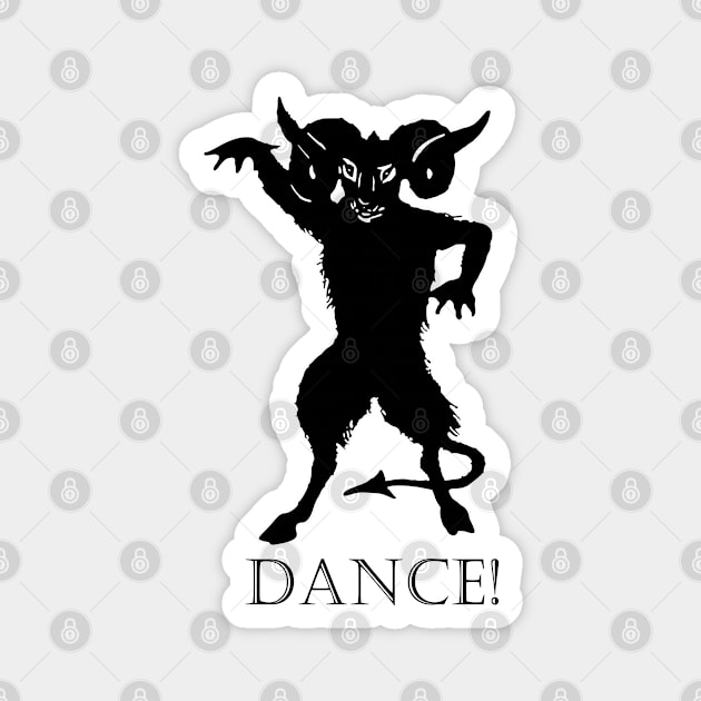 Dance Devil Magnet by SandraKC