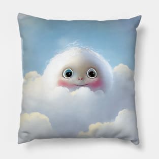 Baby things with big eyes 08 Pillow